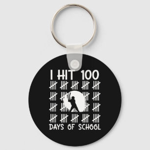 Ik Haal 100 Dagen School Beleven 100ste Dag Van Sc Sleutelhanger