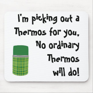 Ik haal een voor je uit muismat