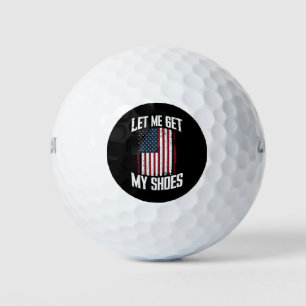 Ik haal mijn schoenen Politiek President Gezegde Golfballen