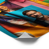 "Ik haat AI-kunst" 2 Poster (Hoek)