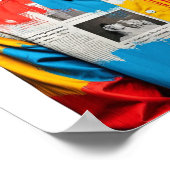 "Ik haat AI-kunst" 4 Poster (Hoek)