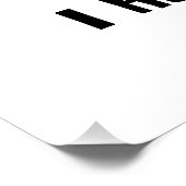 Ik haat Apple poster Perfect Poster (Hoek)