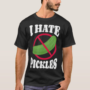 Ik Haat Augurken Komkommer Anti-Veganist T-shirt