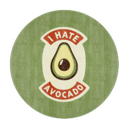 Ik haat avocado snijplank