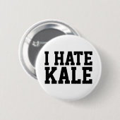 Ik haat Boerenkool Ronde Button 5,7 Cm (Voorkant /achterkant)