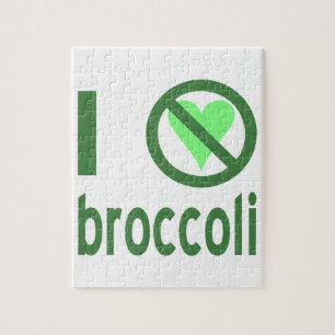 Ik haat broccoli legpuzzel