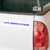 Ik haat Bumperstickers (Op Truck)