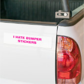 Ik haat Bumperstickers (Op Truck)
