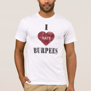 Ik haat burpees t-shirt