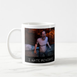 Ik haat die van maandag! koffiemok