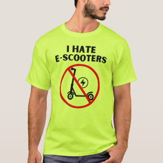 Ik haat e-Scooters T-shirt