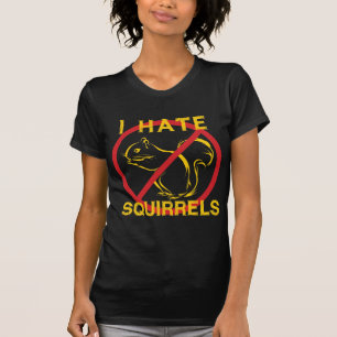 Ik haat eekhoorns t-shirt