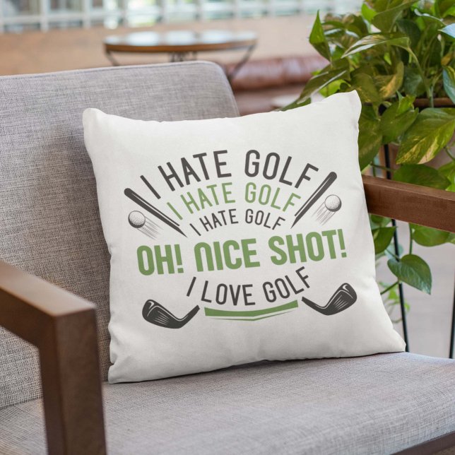 Ik haat Golf Kussen (Creator heeft geüpload)