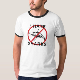 Ik haat haaien t-shirt