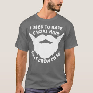 Ik haat haar in het gezicht, maar het groeide op m t-shirt