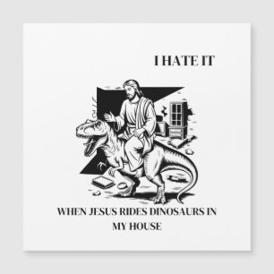 Ik haat het als Jezus op dinosaurussen rijdt in mi