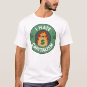 Ik haat het kapitalisme - antikapitalistisch t-shirt (Voorkant)
