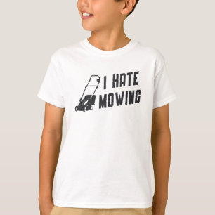 Ik haat het maaien van grastuinbouwland t-shirt