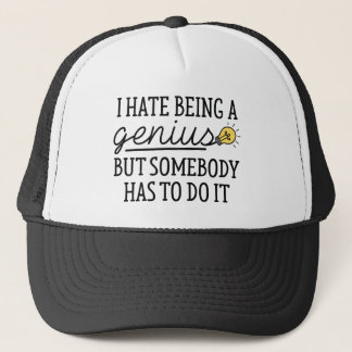 Ik haat het om een Genius te zijn Trucker Pet