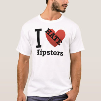 Ik haat Hipsters T-shirt