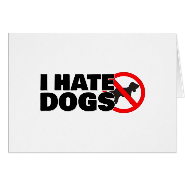 Ik haat honden (Voorkant Horizontaal)
