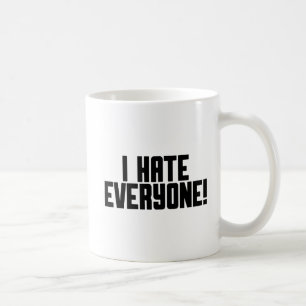 Ik haat iedereen! koffiemok