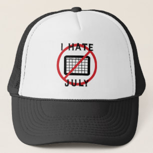Ik haat juli trucker pet