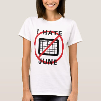Ik haat juni t-shirt