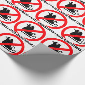 Ik haat Kerstmis Cadeaupapier (Hoek)