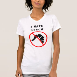 Ik haat leech t-shirt