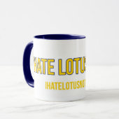 Ik haat Lotus Notes Gloat Mok (Voorkant links)