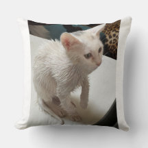 Ik haat mensen! Kattenworp kussen