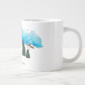 Ik haat mensen koffie-Mok Extra Grote Beker (Rechts)