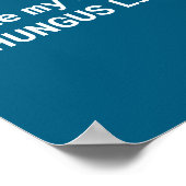 Ik haat mijn Stud Chungus Leven, Grappige Meme Poster (Hoek)