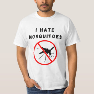 Ik haat muggen t-shirt