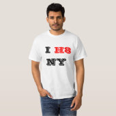 Ik haat New York Shirt (Voorkant volledig)