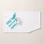 Ik haat ook iedereen bad handdoek (Handdoek)