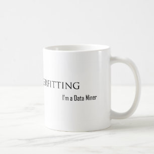 Ik haat overfitting koffiemok