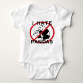 Ik haat Pandas Romper (Voorkant)
