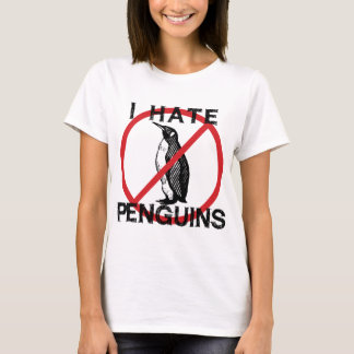 Ik haat pinguïns t-shirt