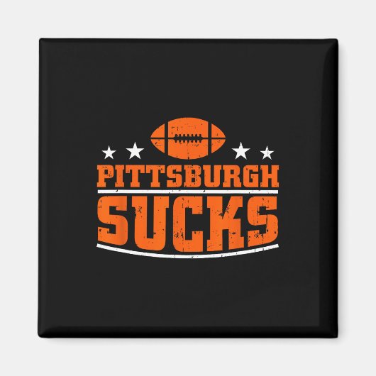 Ik haat Pittsburgh Design Mannen Vrouwen Grappig P Magneet (Voorkant)