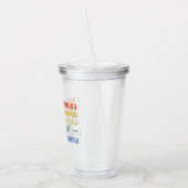 Ik haat programmeren - grappige programmeur I Acryl Drinkbeker (Links)