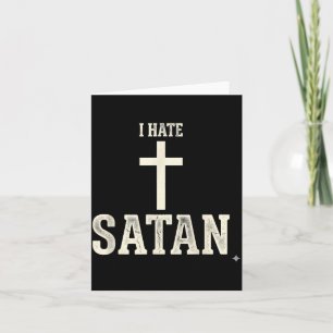 Ik haat Satan Kaart