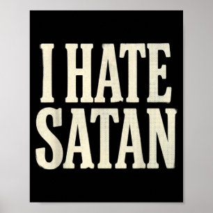 Ik haat Satan Poster