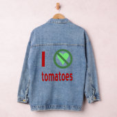 Ik haat tomaten denim jacket (Hangar)
