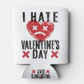 Ik haat Valentijnsdag Blikjeskoeler (Achterkant)