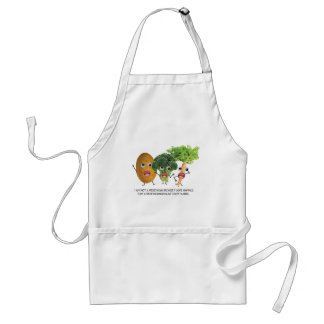 Ik haat veggies :) standaard schort