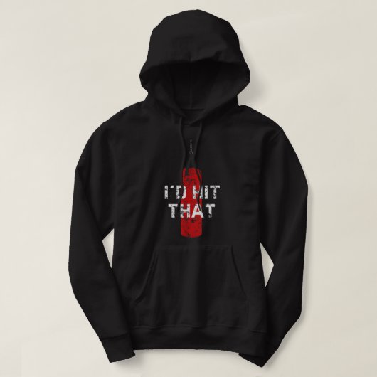 Ik had dat grappige bokscadeauidee voor mannen en  hoodie (Design voorkant)