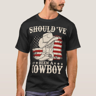 Ik had een cowboy Western cowboy Pet boe moeten zi T-shirt