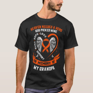 Ik had een held nodig God koos mijn grootvader leu T-shirt